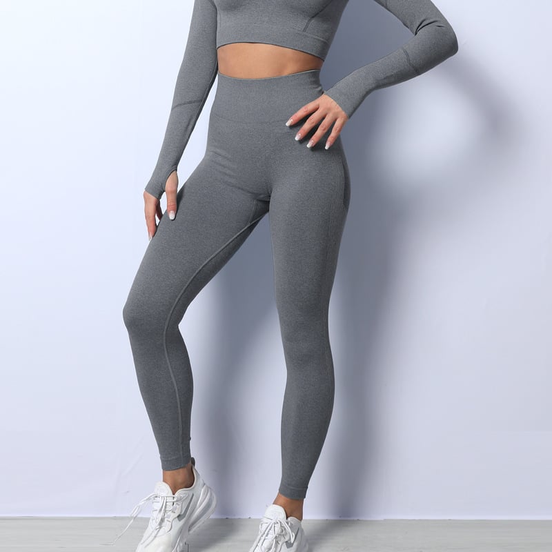 High Waist Elastic Tight Yoga Pants for Peach Hips